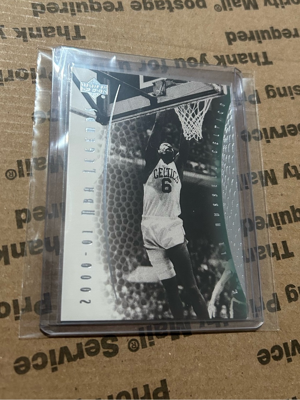 Bill Russell Upper Deck Card No. 82
